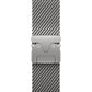 Apple Watch Ultra Uyumlu Titanyum Milano Loop Gümüş bikordon