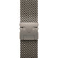 Apple Watch Ultra Uyumlu Titanyum Milano Loop Natürel bikordon