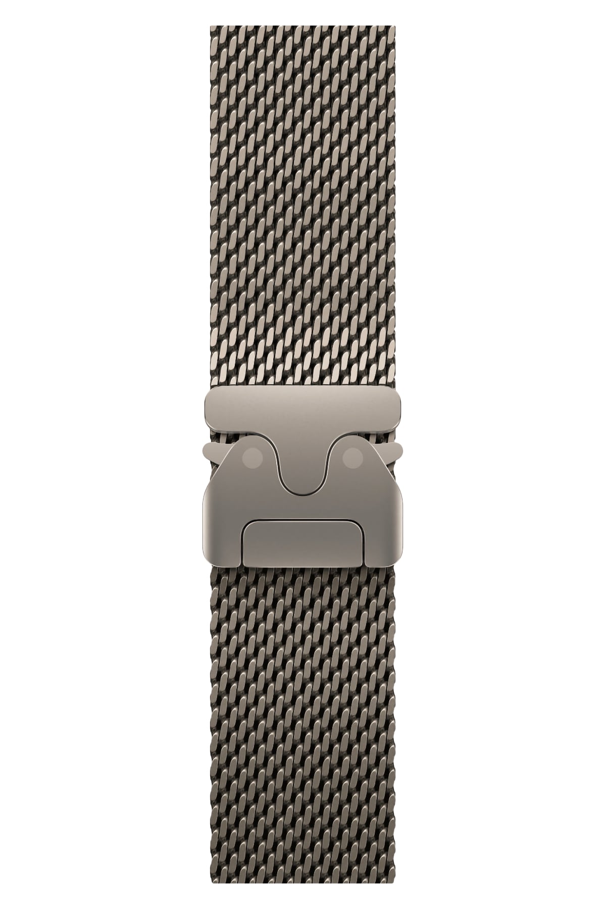 Apple Watch Ultra Uyumlu Titanyum Milano Loop Natürel bikordon