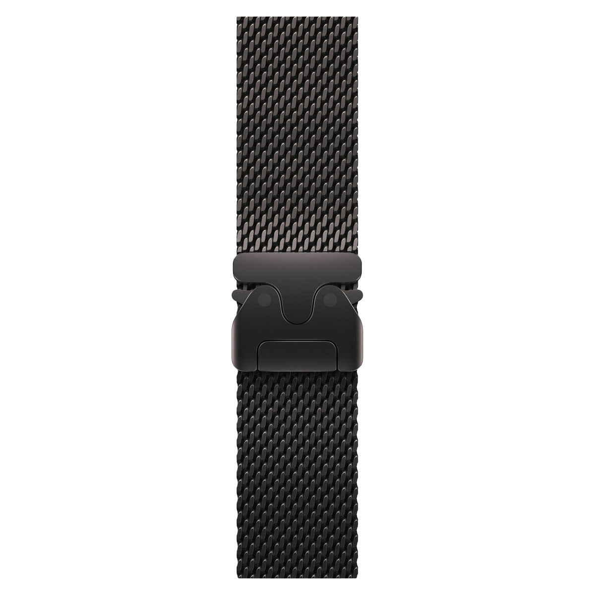 Apple Watch Ultra Uyumlu Titanyum Milano Loop Siyah bikordon