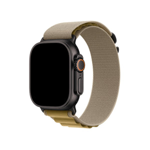 Apple Watch Uyumlu Alpine Loop Kordon Kahve bikordon