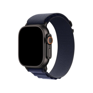 Apple Watch Uyumlu Alpine Loop Kordon Navy Blue bikordon