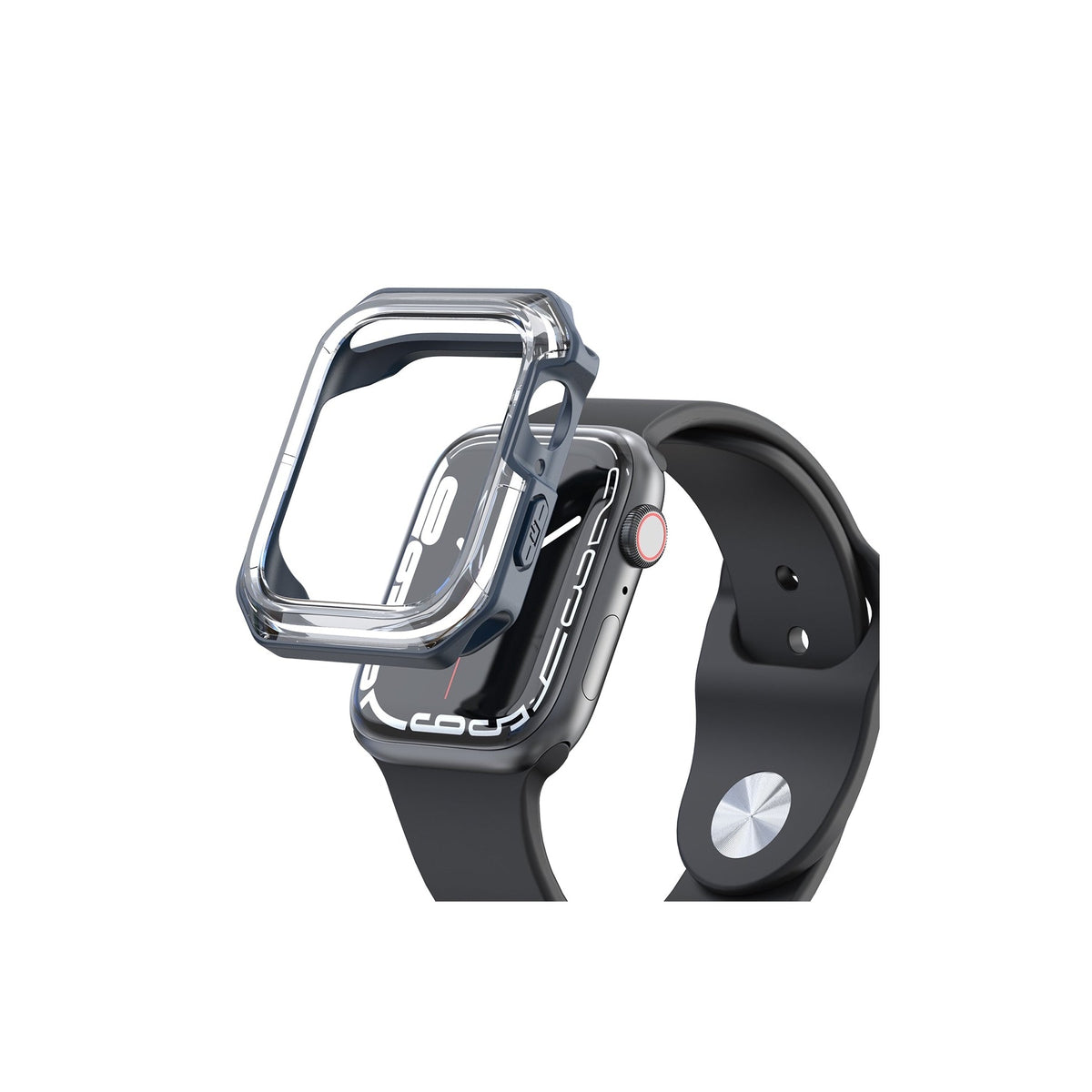Apple Watch Uyumlu Armor Kasa Koruyucu Ultramarine  bikordon