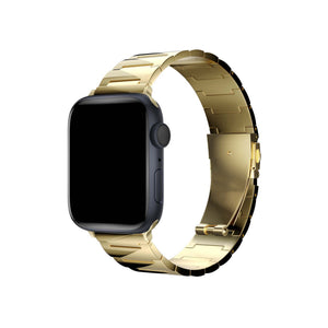 Apple Watch Uyumlu Artus Loop Çelik Kordon Sand  bikordon