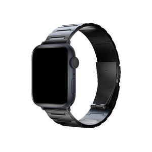 Apple Watch Uyumlu Artus Loop Çelik Kordon Soot  bikordon