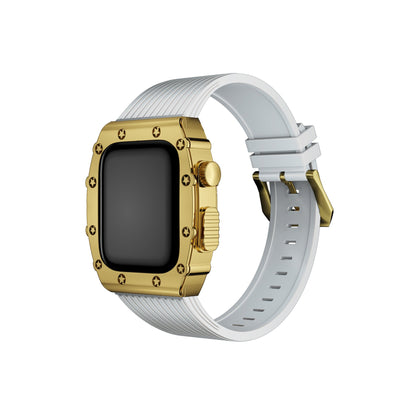 Apple Watch Uyumlu Azure Kasa Koruyucu Kordon Flax  bikordon