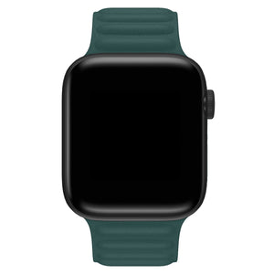 Apple Watch Uyumlu Baklalı Deri Loop Kordon Maori  bikordon