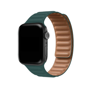 Apple Watch Uyumlu Baklalı Deri Loop Kordon Maori  bikordon