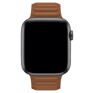 Apple Watch Uyumlu Baklalı Deri Loop Kordon Terra  bikordon