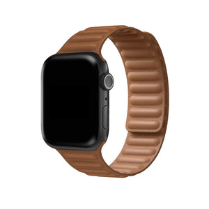 Apple Watch Uyumlu Baklalı Deri Loop Kordon Terra  bikordon
