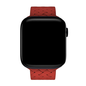 Apple Watch Uyumlu Bias Silikon Loop Kordon Auburn  bikordon