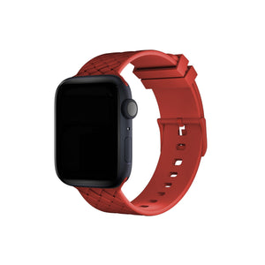 Apple Watch Uyumlu Bias Silikon Loop Kordon Auburn  bikordon