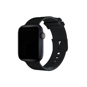 Apple Watch Uyumlu Bias Silikon Loop Kordon Coal Black  bikordon