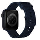 Apple Watch Uyumlu Bias Silikon Loop Kordon Navy  bikordon