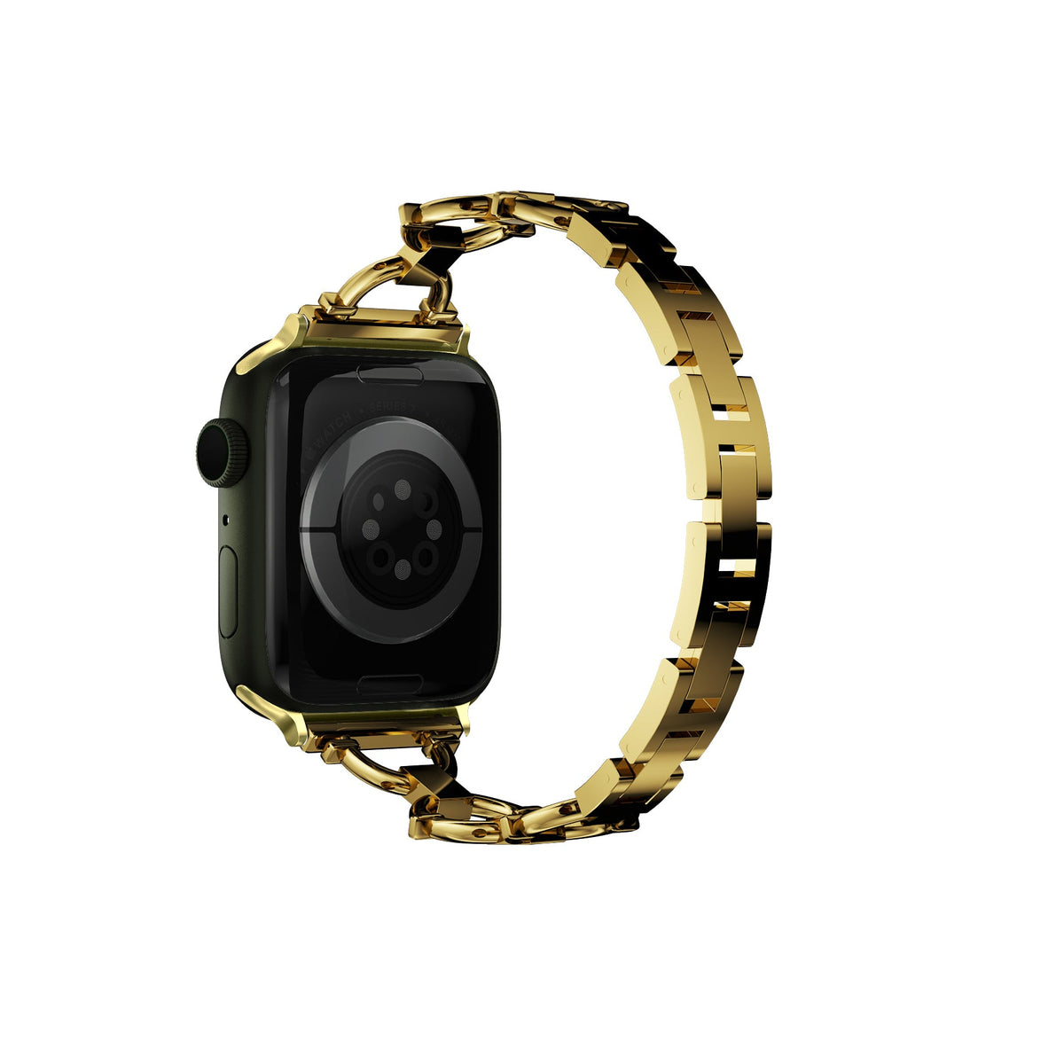 Apple Watch Uyumlu Chain Loop Kordon Clover Lime  bikordon