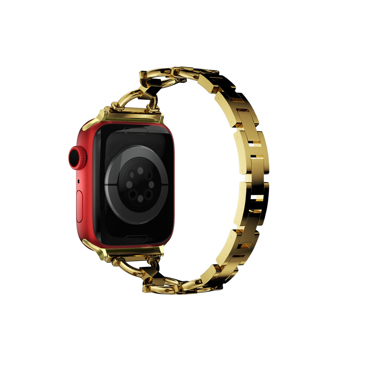 Apple Watch Uyumlu Chain Loop Kordon Clover Lime  bikordon