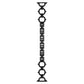 Apple Watch Uyumlu Chain Loop Kordon Frost Black  bikordon