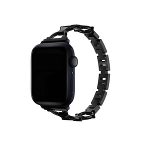 Apple Watch Uyumlu Chain Loop Kordon Frost Black  bikordon
