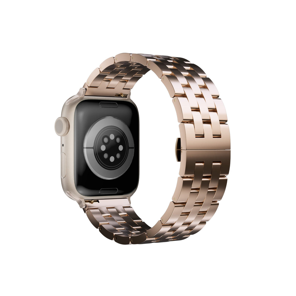 Apple Watch Uyumlu Çelik Steel Loop Kordon Carey  bikordon