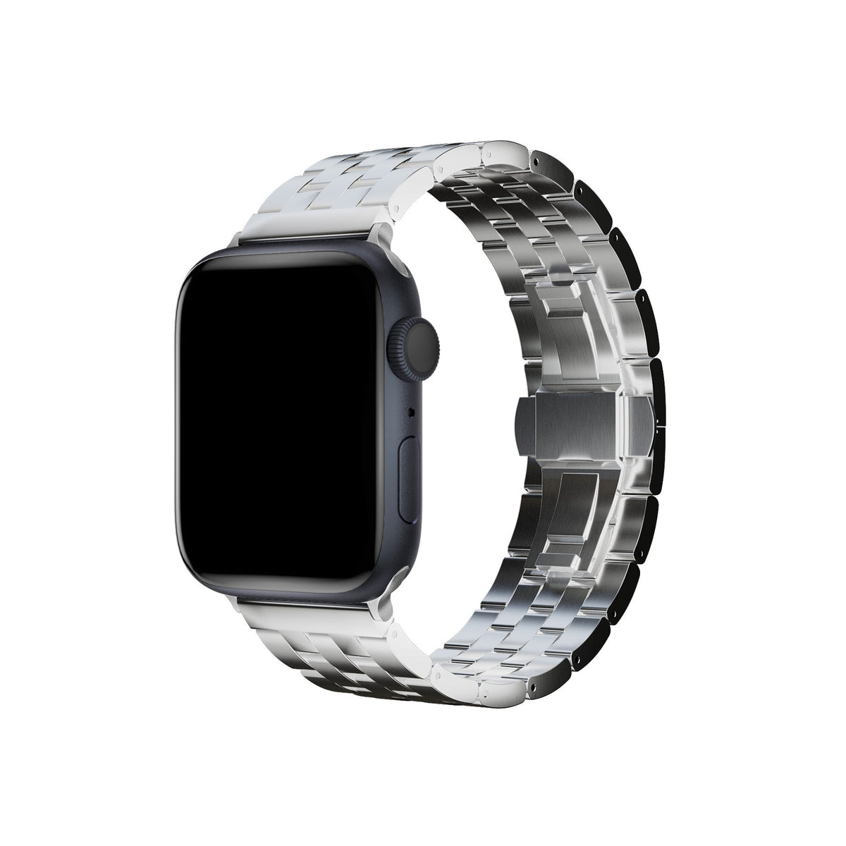 Apple Watch Uyumlu Çelik Steel Loop Kordon Granite  bikordon