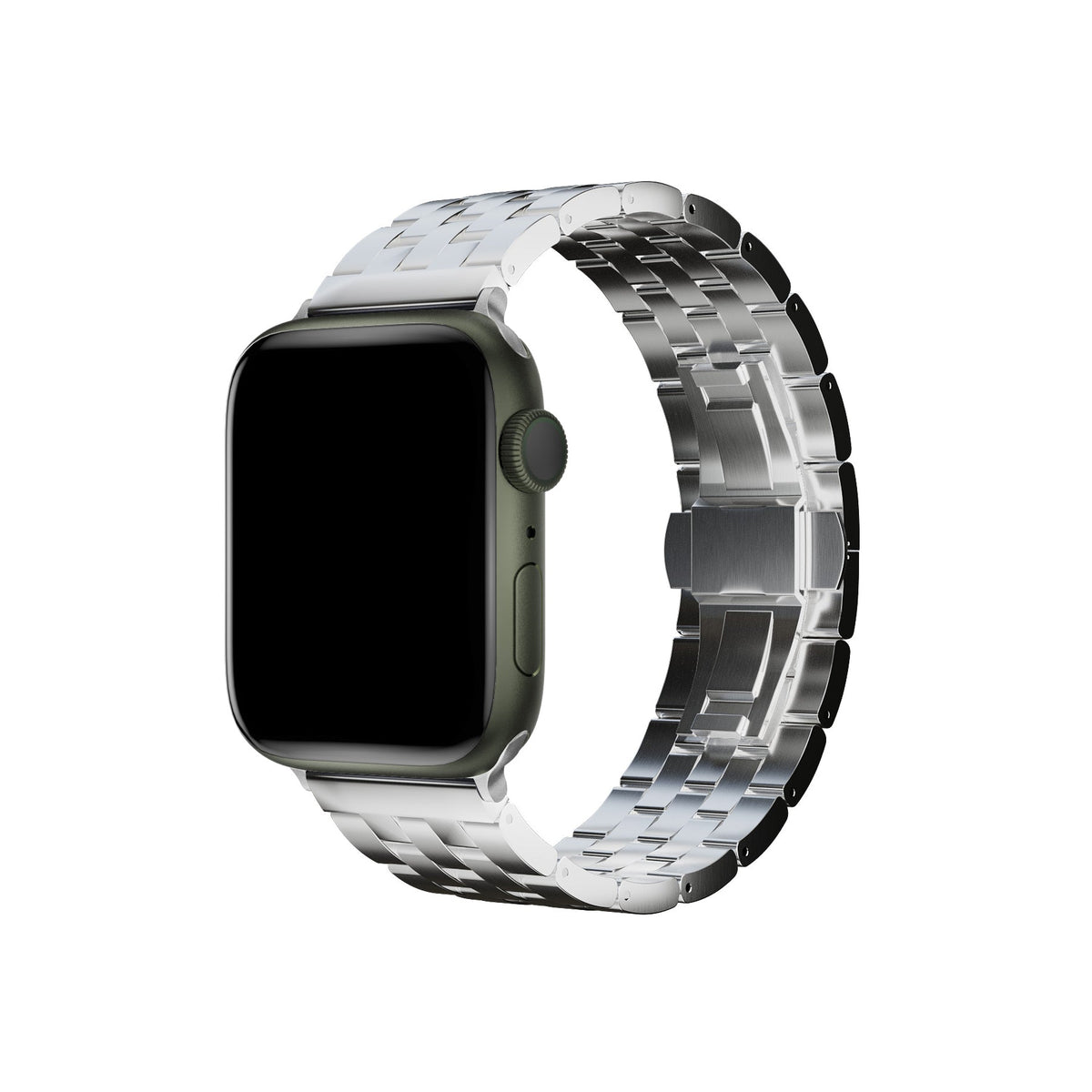Apple Watch Uyumlu Çelik Steel Loop Kordon Granite  bikordon
