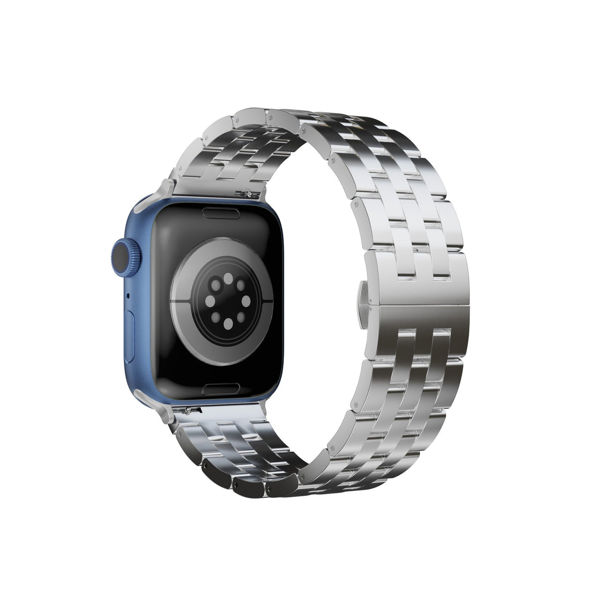 Apple Watch Uyumlu Çelik Steel Loop Kordon Granite  bikordon