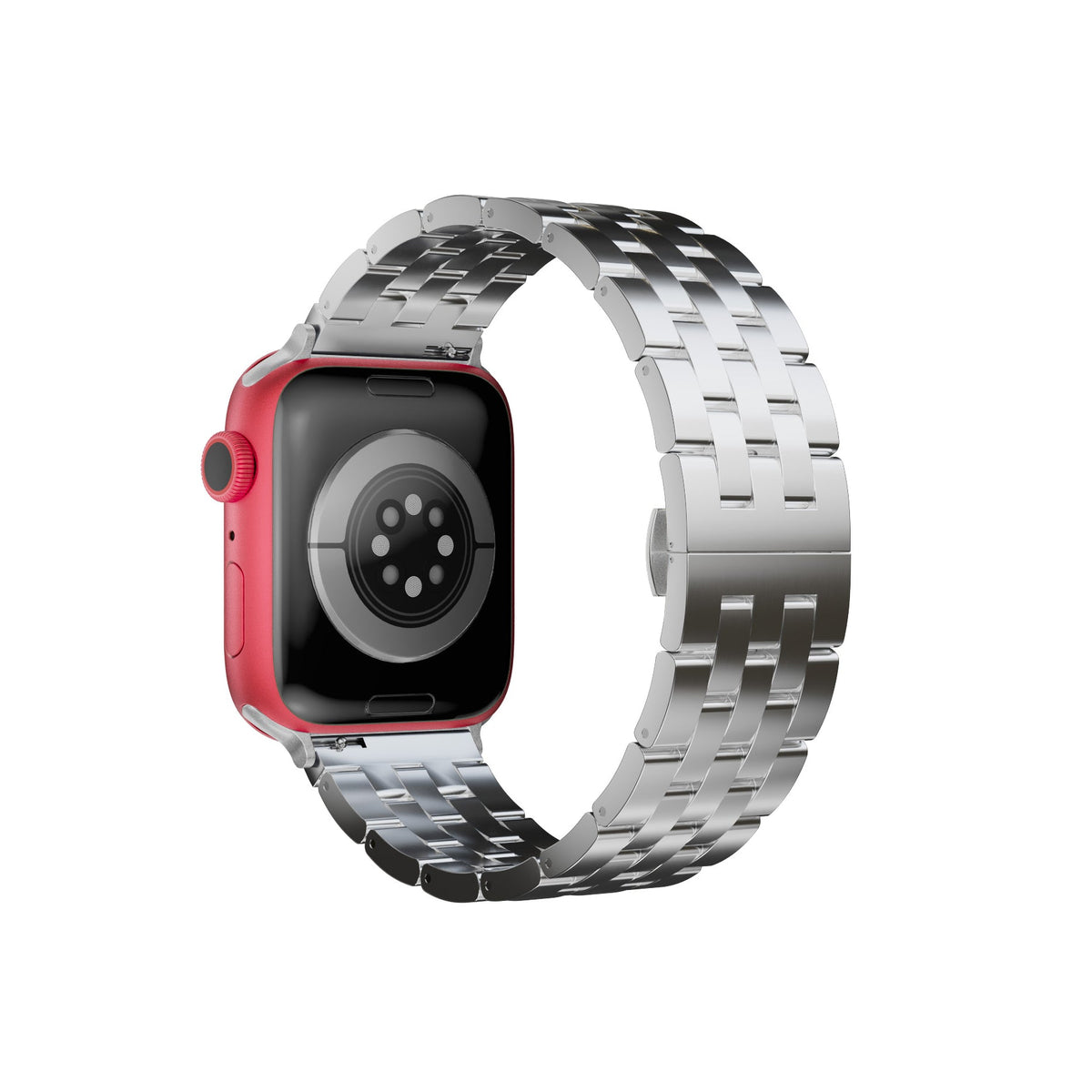 Apple Watch Uyumlu Çelik Steel Loop Kordon Granite  bikordon