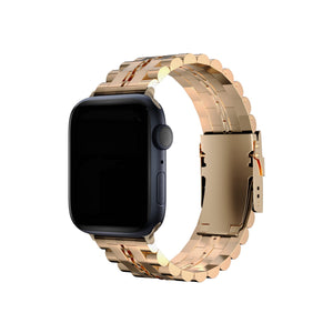 Apple Watch Uyumlu Çelik Steelmaster Loop Kordon Baby Pink  bikordon