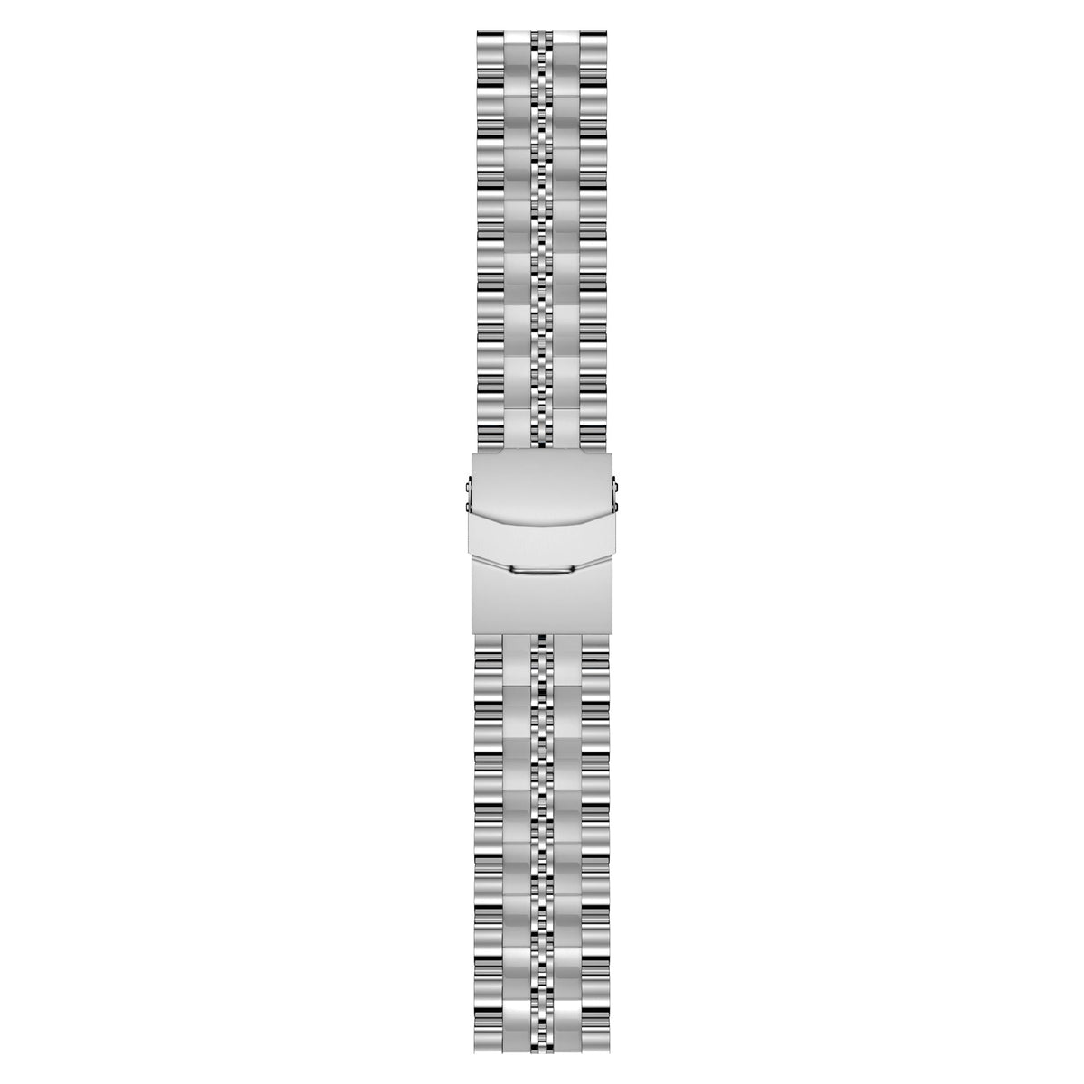 Apple Watch Uyumlu Çelik Steelmaster Loop Kordon Bright Gray  bikordon