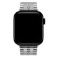 Apple Watch Uyumlu Çelik Steelmaster Loop Kordon Bright Gray  bikordon