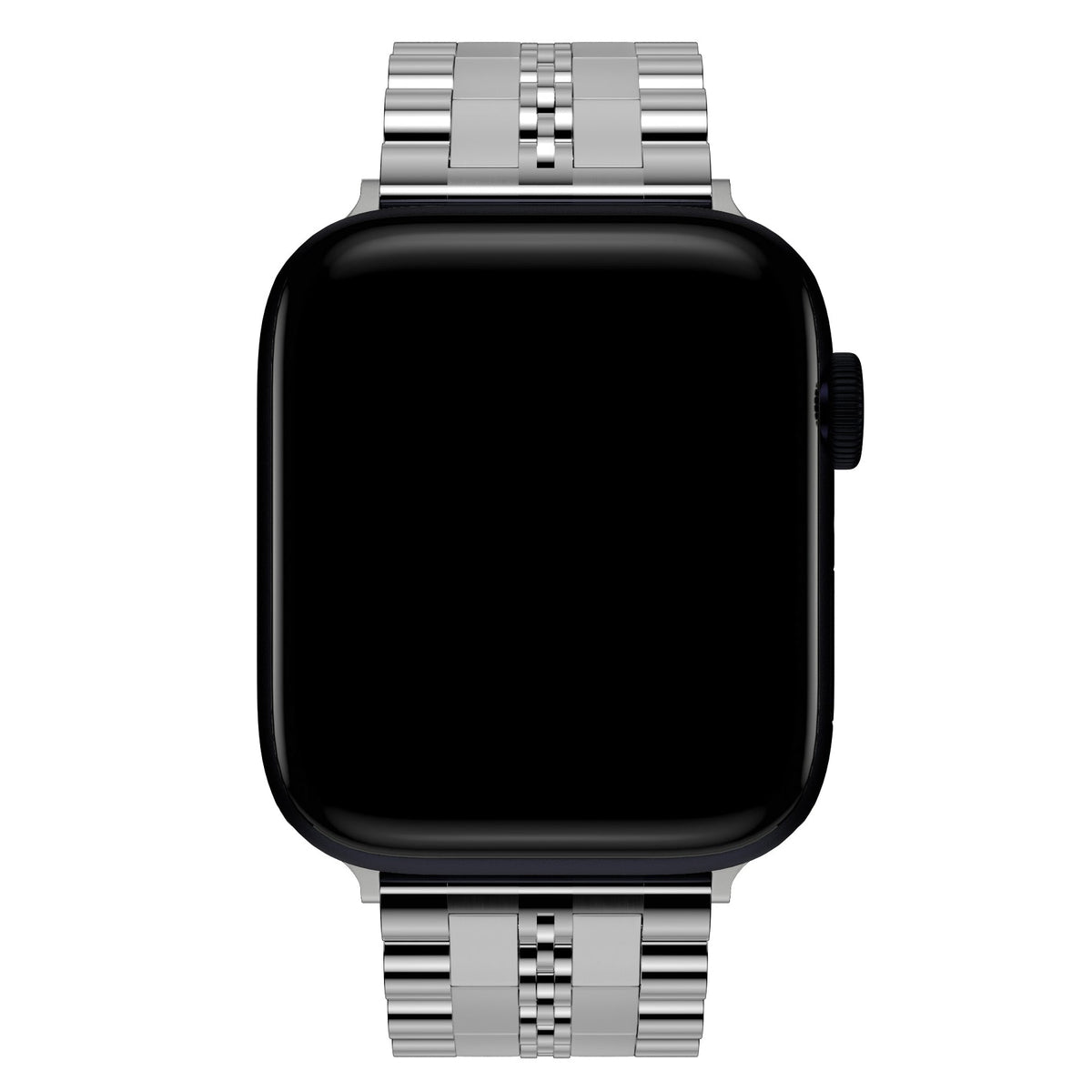 Apple Watch Uyumlu Çelik Steelmaster Loop Kordon Bright Gray  bikordon