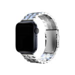 Apple Watch Uyumlu Çelik Steelmaster Loop Kordon Bright Gray  bikordon