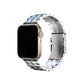 Apple Watch Uyumlu Çelik Steelmaster Loop Kordon Bright Gray  bikordon