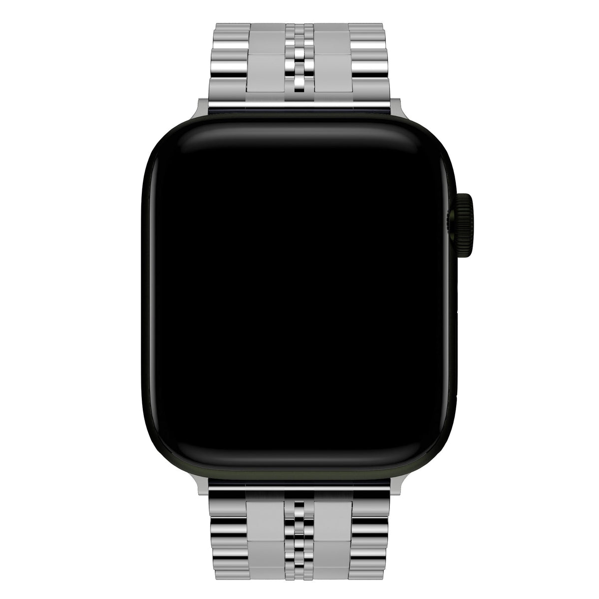 Apple Watch Uyumlu Çelik Steelmaster Loop Kordon Bright Gray  bikordon