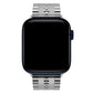 Apple Watch Uyumlu Çelik Steelmaster Loop Kordon Bright Gray  bikordon