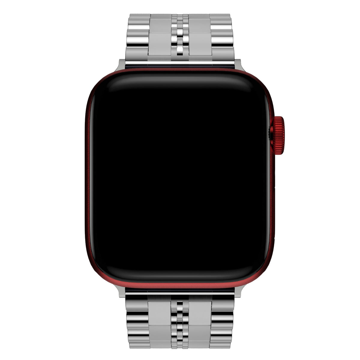 Apple Watch Uyumlu Çelik Steelmaster Loop Kordon Bright Gray  bikordon