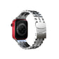 Apple Watch Uyumlu Çelik Steelmaster Loop Kordon Bright Gray  bikordon