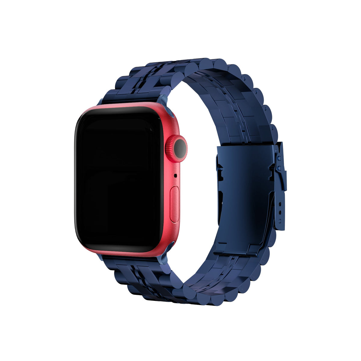 Apple Watch Uyumlu Çelik Steelmaster Loop Kordon Carolina  bikordon