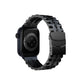 Apple Watch Uyumlu Çelik Steelmaster Loop Kordon Grease  bikordon