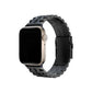 Apple Watch Uyumlu Çelik Steelmaster Loop Kordon Grease  bikordon