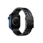Apple Watch Uyumlu Çelik Steelmaster Loop Kordon Grease  bikordon