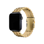 Apple Watch Uyumlu Çelik Steelmaster Loop Kordon Royal Yellow  bikordon