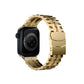 Apple Watch Uyumlu Çelik Steelmaster Loop Kordon Royal Yellow  bikordon
