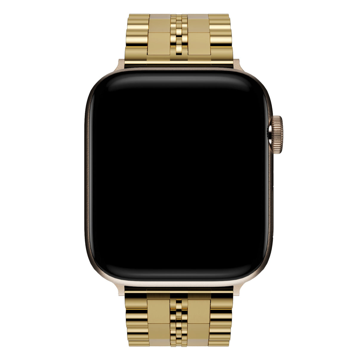 Apple Watch Uyumlu Çelik Steelmaster Loop Kordon Royal Yellow  bikordon