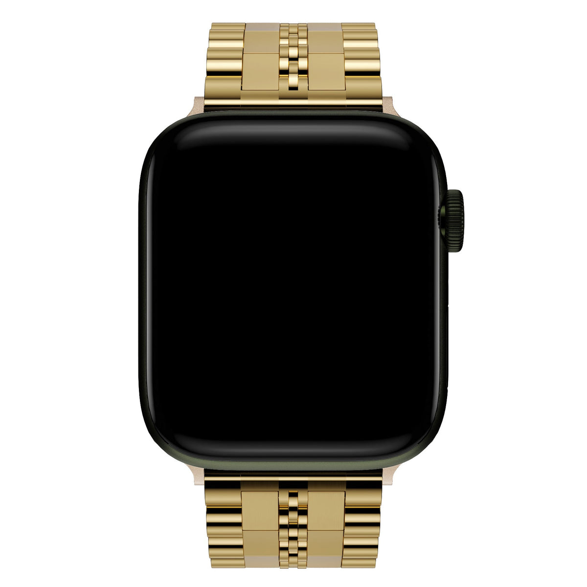 Apple Watch Uyumlu Çelik Steelmaster Loop Kordon Royal Yellow  bikordon