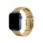 Apple Watch Uyumlu Çelik Steelmaster Loop Kordon Royal Yellow  bikordon