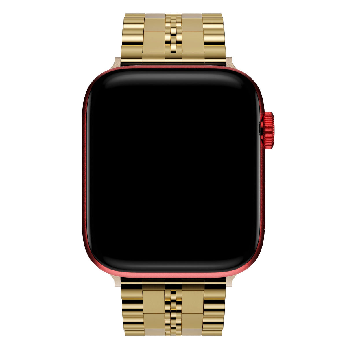 Apple Watch Uyumlu Çelik Steelmaster Loop Kordon Royal Yellow  bikordon