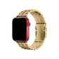 Apple Watch Uyumlu Çelik Steelmaster Loop Kordon Royal Yellow  bikordon