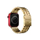 Apple Watch Uyumlu Çelik Steelmaster Loop Kordon Royal Yellow  bikordon