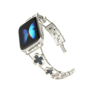 Apple Watch Uyumlu Clovella Metal Kordon Argonoir bikordon